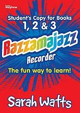 Sarah Watts Notenblätter Razzamajazz vol.1-3 for recorder and piano