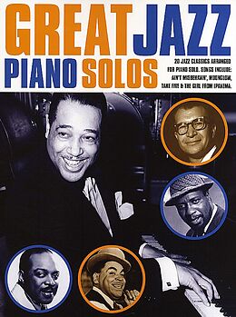  Notenblätter Great Jazz piano solos