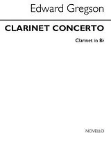 Edward Gregson Notenblätter Clarinet Concerto for clarinet and