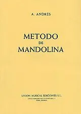 A. Andres Notenblätter Metodo de Mandolina