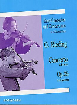 Oskar Rieding Notenblätter Konzert h-Moll op.35 für