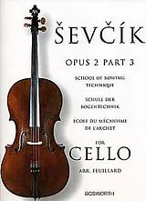 Otokar Sevcik Notenblätter Schule der Bogentechnik op.2,3