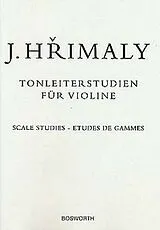 Johann Hrimaly Notenblätter Tonleiterstudien