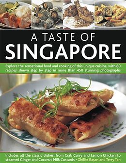 Couverture cartonnée Taste of Singapore de Ghillie & Tan, Terry Basan