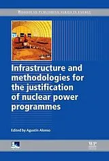 Fester Einband Infrastructure and Methodologies for the Justification of Nuclear Power Programmes von Agustin Alonso