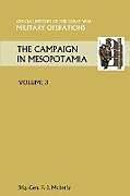 Couverture cartonnée The Campaign in Mesopotamia Vol III.Official History of the Great War Other Theatres de Anon