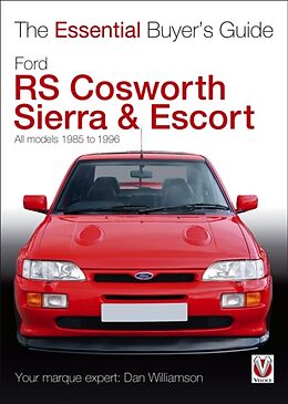 Couverture cartonnée Ford Rs Cosworth Sierra & Escort de Dan Williamson