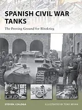 Kartonierter Einband Spanish Civil War Tanks von Zaloga Steven J.