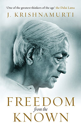 Couverture cartonnée Freedom from the Known de J Krishnamurti