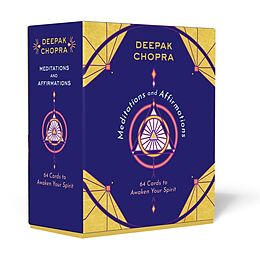 Livre Relié Meditations and Affirmations de Deepak Chopra