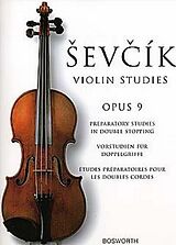 Otokar Sevcik Notenblätter Violin Studies op.9 (en/dt/fr/it)