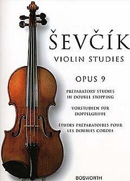 Otokar Sevcik Notenblätter Violin Studies op.9 (en/dt/fr/it)