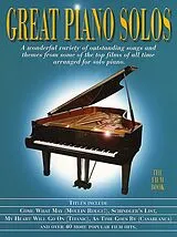 Kartonierter Einband Great Piano Solos - Film Book von