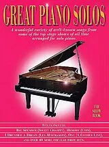  Notenblätter Great piano solos - the Show Book