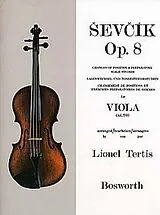Otokar Sevcik Notenblätter Changes of Position and preparatory Scale Studies op.8