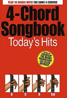  Notenblätter 4-Chord SongbookTodays Hits