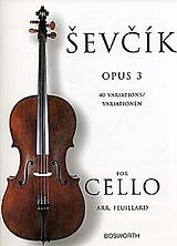 Otokar Sevcik Notenblätter 40 Variationen op.3