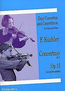 Ferdinand Küchler Notenblätter Concertino D-Dur op.15