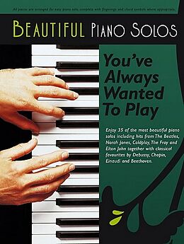  Notenblätter Beautiful Piano Solos