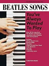  Notenblätter Beatles Songs Youve Always