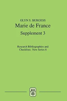 E-Book (pdf) Marie de France von Glyn S. Burgess