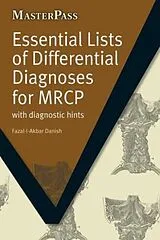 Kartonierter Einband Essential Lists of Differential Diagnoses for MRCP von Danish Fazal-I-Akbar