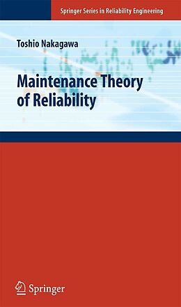 eBook (pdf) Maintenance Theory of Reliability de Toshio Nakagawa