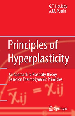 eBook (pdf) Principles of Hyperplasticity de Guy T. Houlsby, Alexander M. Puzrin