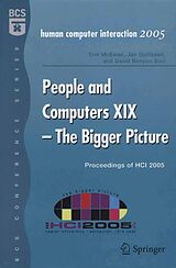 eBook (pdf) People and Computers XIX - The Bigger Picture de Tom McEwan, Jan Gulliksen, David Benyon