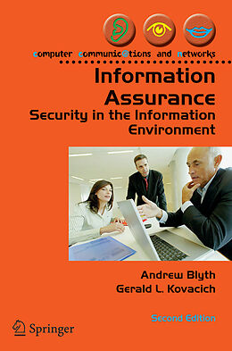 Couverture cartonnée Information Assurance de Andrew Blyth, Gerald L. Kovacich