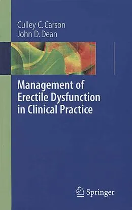 E-Book (pdf) Management of Erectile Dysfunction in Clinical Practice von Culley C. Carson, John D. Dean
