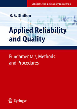 Fester Einband Applied Reliability and Quality von Balbir S. Dhillon