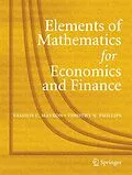 E-Book (pdf) Elements of Mathematics for Economics and Finance von Vassilis C. Mavron, Timothy N. Phillips