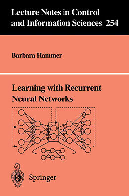 eBook (pdf) Learning with Recurrent Neural Networks de Barbara Hammer