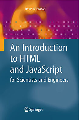 E-Book (pdf) An Introduction to HTML and JavaScript von David R. Brooks