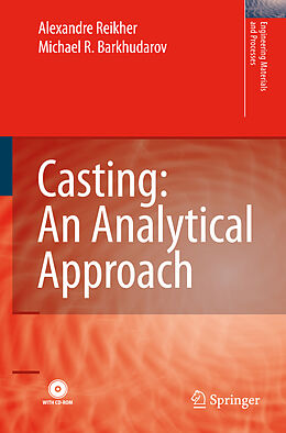 Livre Relié Casting: An Analytical Approach de Michael R. Barkhudarov, Alexandre Reikher