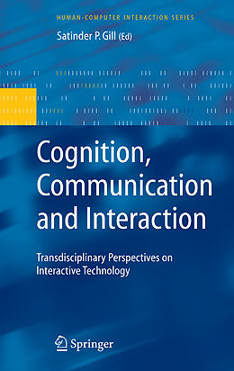 Fester Einband Cognition, Communication and Interaction von 