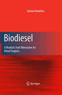 Livre Relié Biodiesel de Ayhan Demirbas