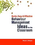 E-Book (epub) Quick, Easy and Effective Behaviour Management Ideas for the Classroom von Nicola Morgan