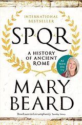 Couverture cartonnée SPQR de Mary Beard