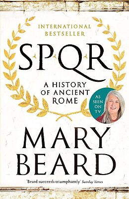 Couverture cartonnée SPQR de Mary Beard