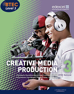 Couverture cartonnée BTEC Level 3 National Creative Media Production Student Book de Paul Baylis, Natalie Procter, Andy Freedman