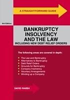 eBook (epub) Straightforward Guide To Bankruptcy, Insolvency And The Law de David Marsh