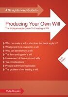 eBook (epub) Straightforward Guide To Producing Your Own Will de Philip Kingsley