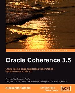 Couverture cartonnée Oracle Coherence 3.5 de Aleksandar Seovic, Robert Varga