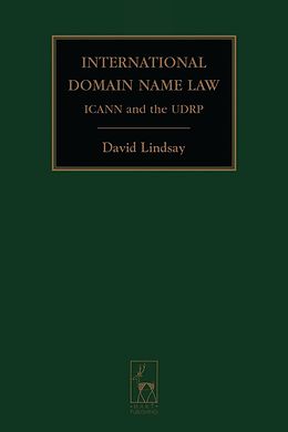 E-Book (pdf) International Domain Name Law von David Lindsay