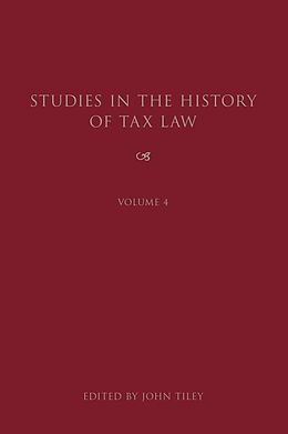 eBook (pdf) Studies in the History of Tax Law, Volume 4 de 