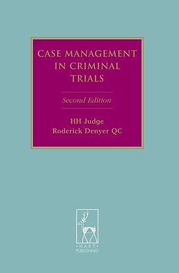 eBook (pdf) Case Management in Criminal Trials de Roderick Denyer