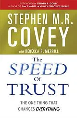 Kartonierter Einband The Speed of Trust von Stephen M. R. Covey