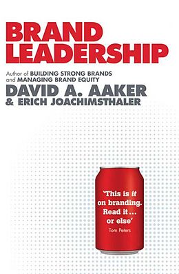 Couverture cartonnée Brand Leadership de Aaker David A., Joachimsthaler Erich